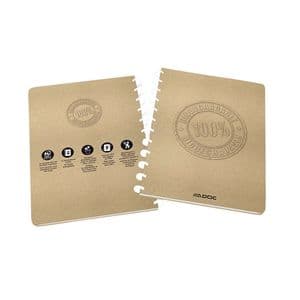 Picture 1 of Schrift Adoc BIO A4 lijn 144 pagina's 90gr kraft