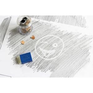 Picture 1 of Gum edding R20 45x24x10mm met blauwe houder kunststof wit