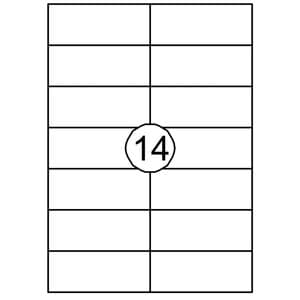 Picture 1 of Etiket Quantore 105x42.4mm 1400 stuks