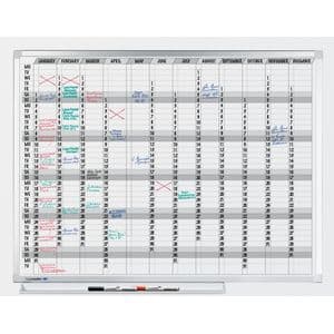 Picture 2 of Planbord Legamaster professional jaarplanner hor 90x120cm