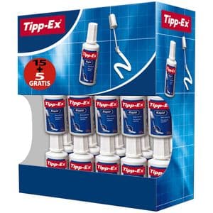 Picture 1 of Correctievloeistof Tipp-ex Rapid foam 20ml valuepack à 15+5 gratis