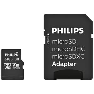 Picture 1 of Geheugenkaart Philips micro SDXC Class 10 UHS-I U1 64GB