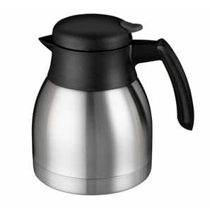 Picture 1 of Thermoskan Bravilor dubbelwandig 1.2 liter RVS zwart