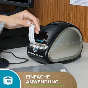 Picture 5 of Etiket Dymo LabelWriter naamkaart 54x101mm 1 rol á 220 stuks geel