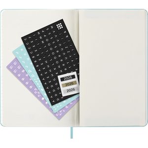 Picture 5 of Agenda 2026 Moleskine 12M Planner Weekly 7dagen/1pagina large hc aquamarine