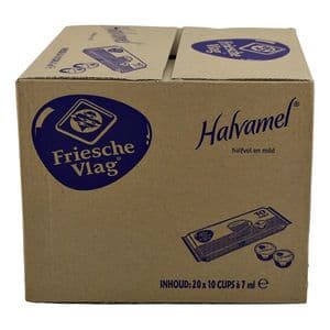 Picture 1 of Koffiemelk Friesche vlag halvamel 7ml 10 cups