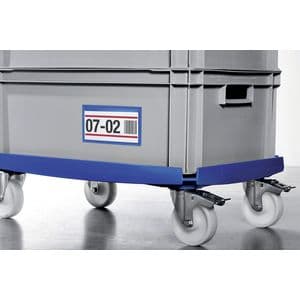 Picture 2 of Documenthoes Durable zelfklevend 150x67mm blauw 50 stuks