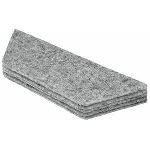 Picture 1 of Navulling Nobo voor magnetische whiteboardwisser wit 10 stuks