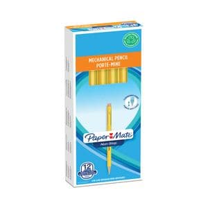Picture 1 of Vulpotlood Paper Mate non stop 0.7mm HB met clip en gum geel