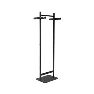 Picture 2 of Garderoberek MAUL Salsa staand 172x52x40cm 40kg, 8 haken zwart RAL9004