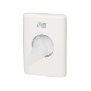 Picture 1 of Damesverbandzakdispenser Tork Elevation wit 566000