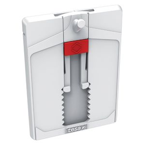 Picture 2 of Klevende spijker tesa® behang en pleisterwerk 2kg verstelbaar wit 2 stuks