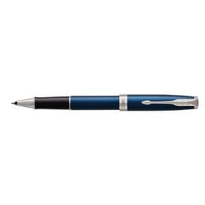Picture 1 of Rollerpen Parker Sonnet blue lacquer PT fijn