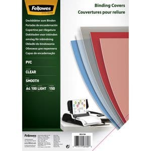 Picture 1 of Voorblad Fellowes A4 PVC 150micron recycled 100 stuks