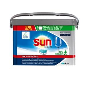 Picture 1 of Vaatwastabletten Sun Pro Formula All-in-one XXL 200 stuks