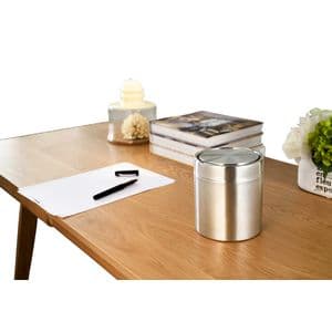 Picture 5 of Afvalbak EKO Fandy tafelmodel met swingdeksel 1,5 liter rvs