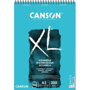 Picture 1 of Aquarelpapier Canson XL 30vel 300gr A3 wit