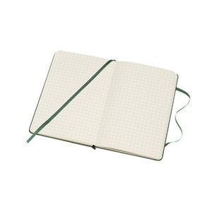 Picture 4 of Notitieboek Moleskine pocket 90x140mm ruit 5x5mm hard cover myrtle green