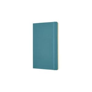 Picture 2 of Notitieboek Moleskine large 130x210mm lijn soft cover reef blue