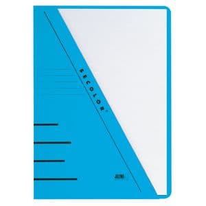Picture 1 of Insteekmap Djois Secolor A4 recycled 250gr blauw 10 stuks