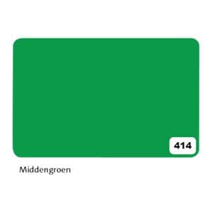 Picture 1 of Etalagekarton Folia 1-zijdig 48x68cm 380gr nr414 middengroen