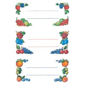 Picture 1 of Etiket HERMA 3784 keuken fruit