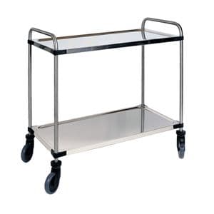 Picture 1 of Serveerwagen met 2 plateaus 870x570x950mm