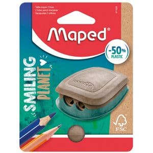 Picture 1 of Puntenslijper Maped Smiling Planet 2-gaats