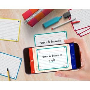 Picture 7 of Flashcard Oxford 2.0 75x125mm 80 vel 250gr lijn assorti