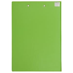 Picture 2 of Klembordmap MAUL A4 staand met penlus PVC neon groen
