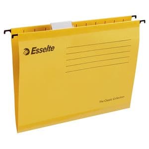 Picture 2 of Hangmap Esselte Classic A4 V-bodem 345x240mm geel