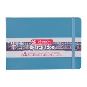 Picture 1 of Schetsboek Talens Art Creation 80 witte vellen 140gr 210x150mm blauw
