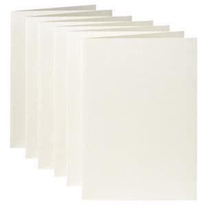 Picture 2 of Correspondentiekaart Papicolor dubbel 105x148mm anjerwit pak à 6 stuks