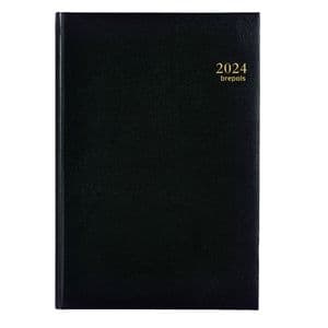 Picture 1 of Agenda 2027 Brepols Omega Lima 7dag/2pagina's zwart