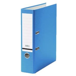 Picture 2 of Ordner Qbasic A4 80mm karton blauw