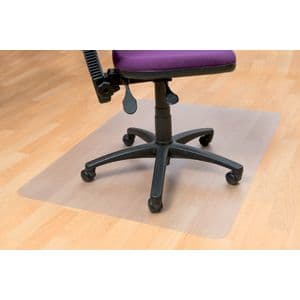 Picture 1 of Stoelmat Floortex PVC 120x150cm voor harde vloeren