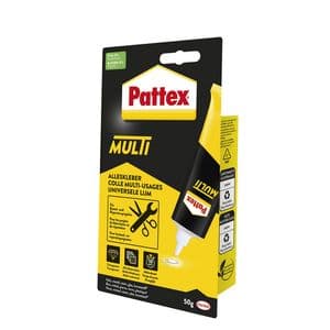 Picture 2 of Alleslijm Pattex Multi tube 50gram op blister