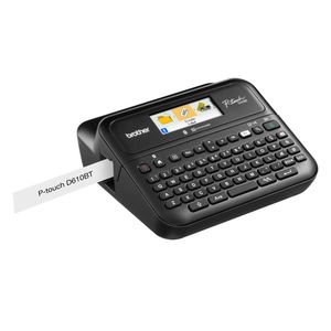 Picture 3 of Labelprinter Brother P-touch TZe PT-D610BT desktop qwerty 24mm zwart in koffer