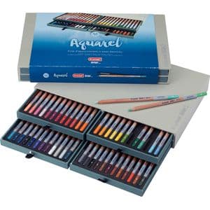 Picture 1 of Aquarelpotlood Bruynzeel Design met luxe bewaardoos set à 48 kleuren