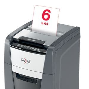 Picture 5 of Papiervernietiger Rexel Optimum Auto+ 150M P5 snippers 2x15mm