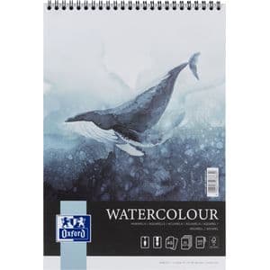 Picture 1 of Aquarelblok Oxford Watercolour A5 20 vel 300 gram spiraal