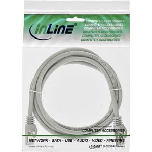 Picture 2 of Kabel InLine Cat.5e U UTP 5 meter grijs