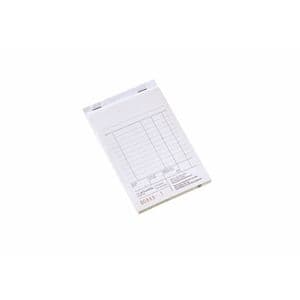 Picture 1 of Kassablok Djois Atlanta met kopie (carbon) 142x100mm 50x2vel houtvrij wit