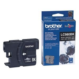 Picture 2 of Inktcartridge Brother LC-980BK zwart