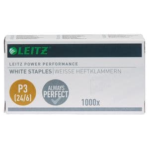 Picture 4 of Nieten Leitz P3 24/6 wit 1000 stuks