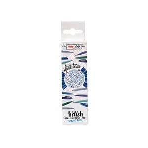 Picture 2 of Brushpen Pentel Sign SES15C Spring Rain assorti 6 stuks