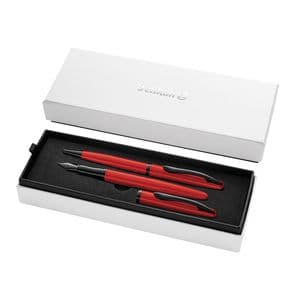 Picture 3 of Schrijfset Pelikan Jazz Noble Elegance K36+P36 medium red