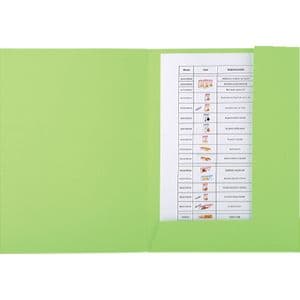 Picture 1 of Dossiermap Exacompta Forever A4 2 kleppen 290gr groen