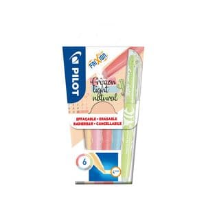 Picture 1 of Markeerstift PILOT friXion light naturel assorti 6 stuks