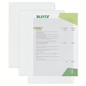 Picture 3 of Insteekmap L-model Leitz Premium 0.13mm PP A4 transparant 100 stuks